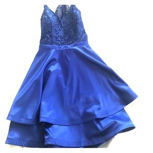 royal blue party dresses for juniors